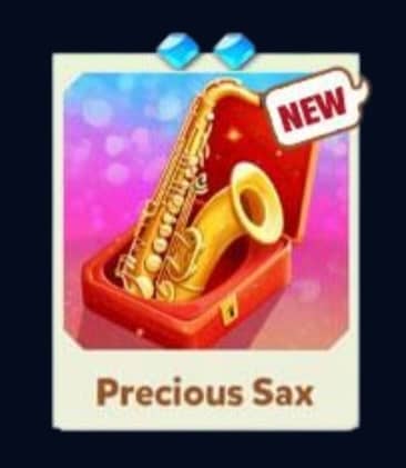 PRECIOUS SAX - Set 13 - Carnival Tycoon Sticker