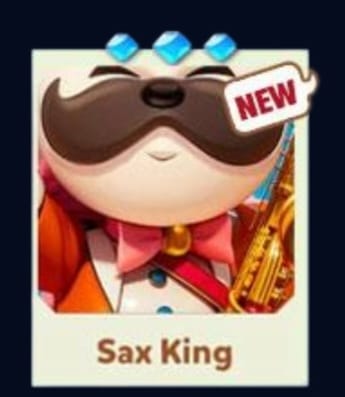 SAX KING - Set 13 - Carnival Tycoon Sticker