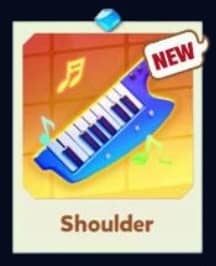 SHOULDER KEYBOARD   - Set 7 - Carnival Tycoon Sticker