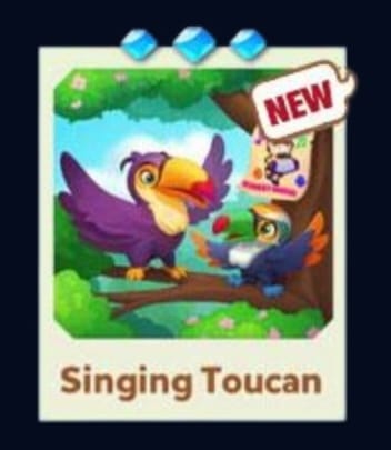 SINGING TOUCAR - Set 14 - Carnival Tycoon Sticker