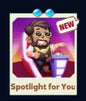 SPOTLIGHT FOR YOU - Set 4 - Carnival Tycoon Sticker