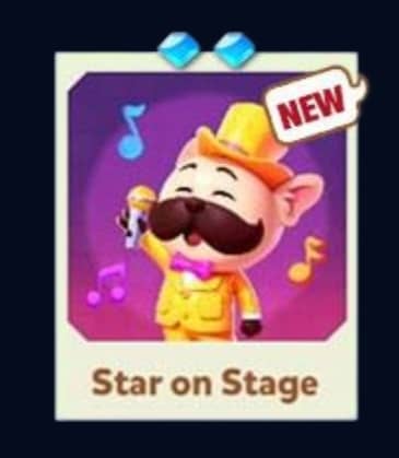 STAR ON STAGE - Set 4 - Carnival Tycoon Sticker