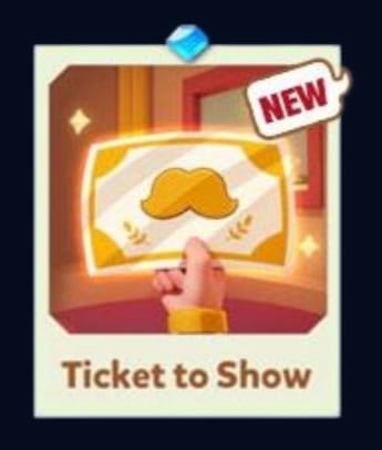 TICKET TO SHOW - Set 3 - Carnival Tycoon Sticker