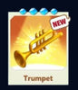 TRUMPET - Set 18 - Carnival Tycoon Sticker