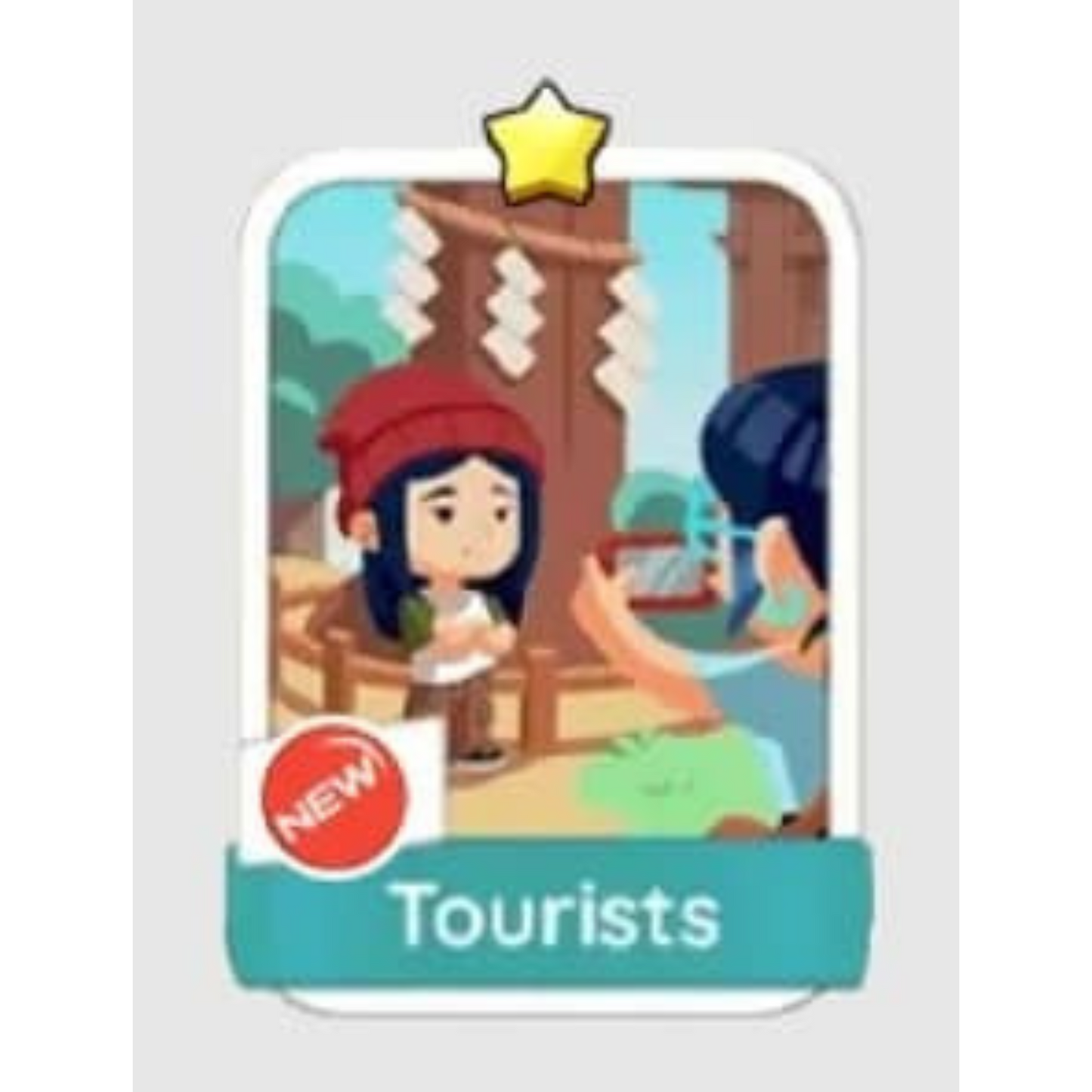 Tourists - 1🌟 Set 6 - Monopoly Go Sticker