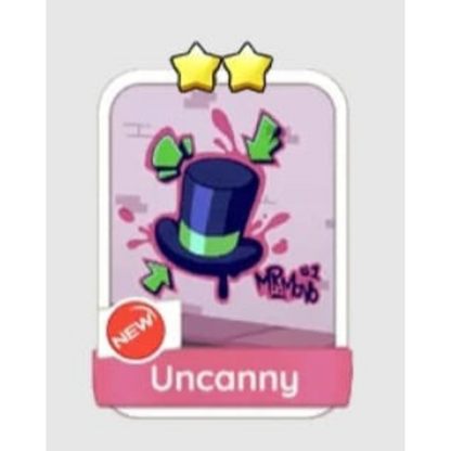 Uncanny - 2🌟 Set 12 - Monopoly Go Sticker