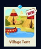 VILLAGE TENT - Set 2 - Carnival Tycoon Sticker