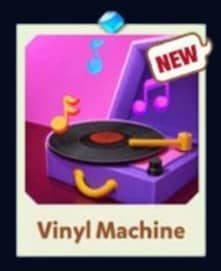 VINYL MACHINE - Set 4 - Carnival Tycoon Sticker