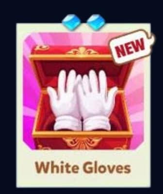 WHITE GLOVES - Set 8 - Carnival Tycoon Sticker