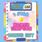 HOMER SIMPSON  - 1🌟 BONUS SET - Monopoly Go Sticker